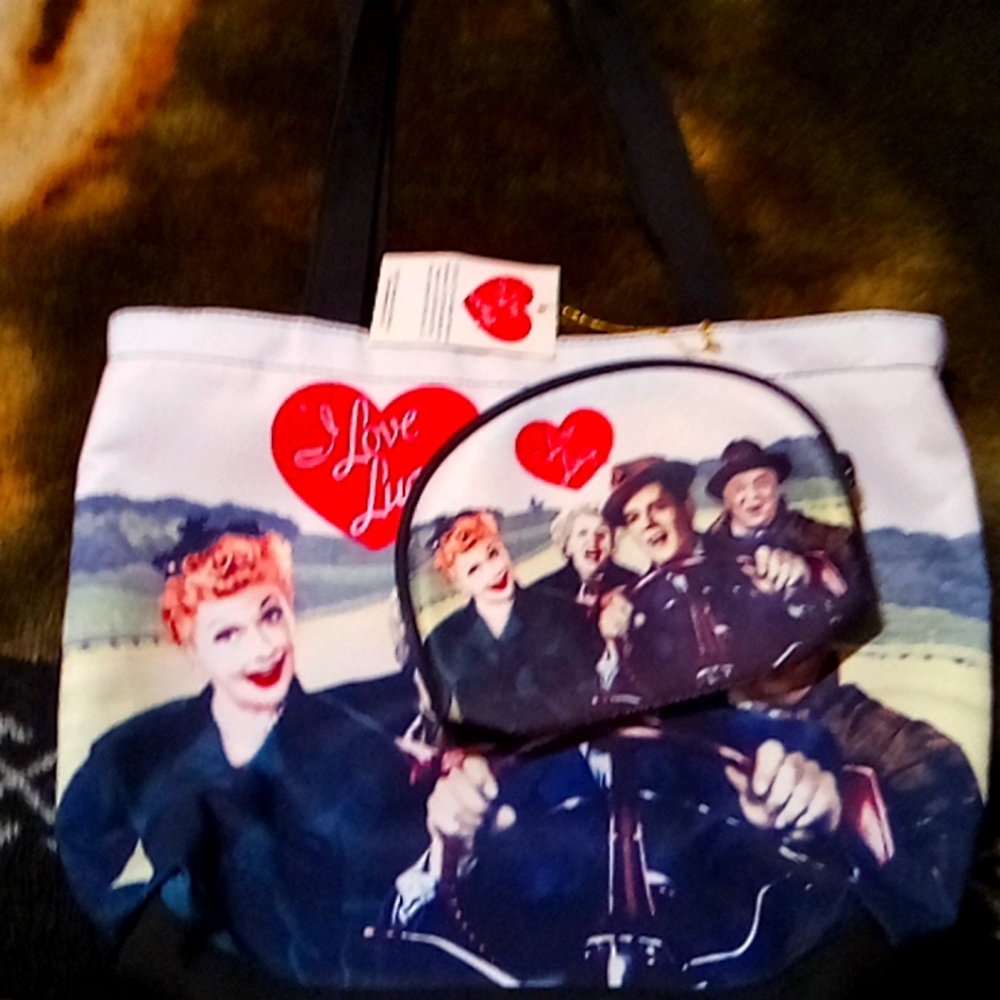 Vintage I Love Lucy Bag